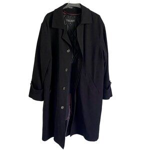 Mac Mor Private Collection Black Raincoat with Removable Liner Size 44